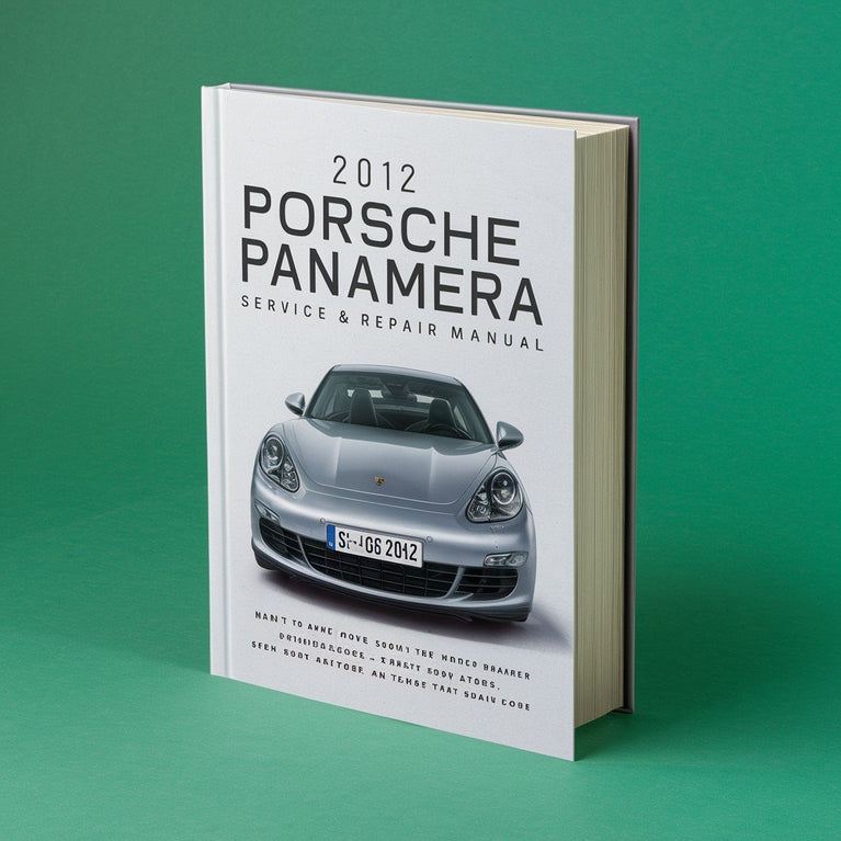 Manual de servicio y reparación del Porsche Panamera 2012