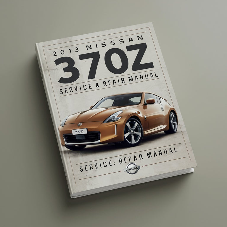 Manual de servicio y reparación del Nissan 370Z 2013