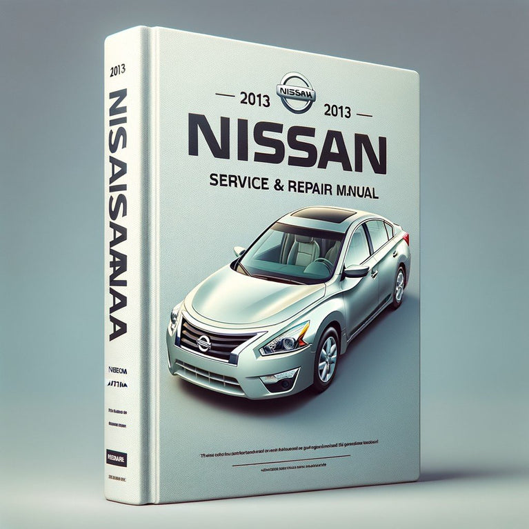 Manual de servicio y reparación del Nissan Altima 2013