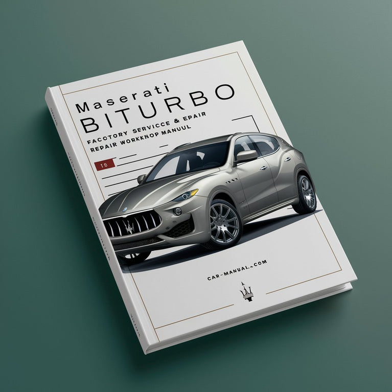 Maserati Biturbo Factory Service and Repair Workshop Manual