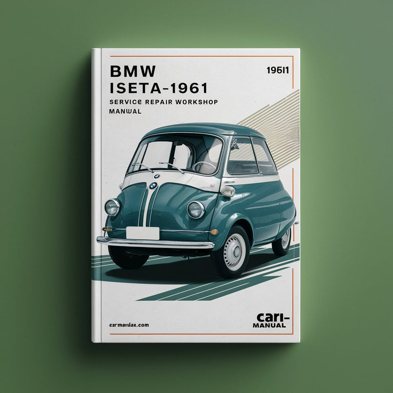 Manual de taller y reparación del BMW Isetta 1957-1961