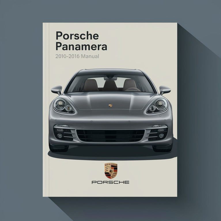 Porsche Panamera 2010 2011 2012 2013 2014 2015 2016 Manual