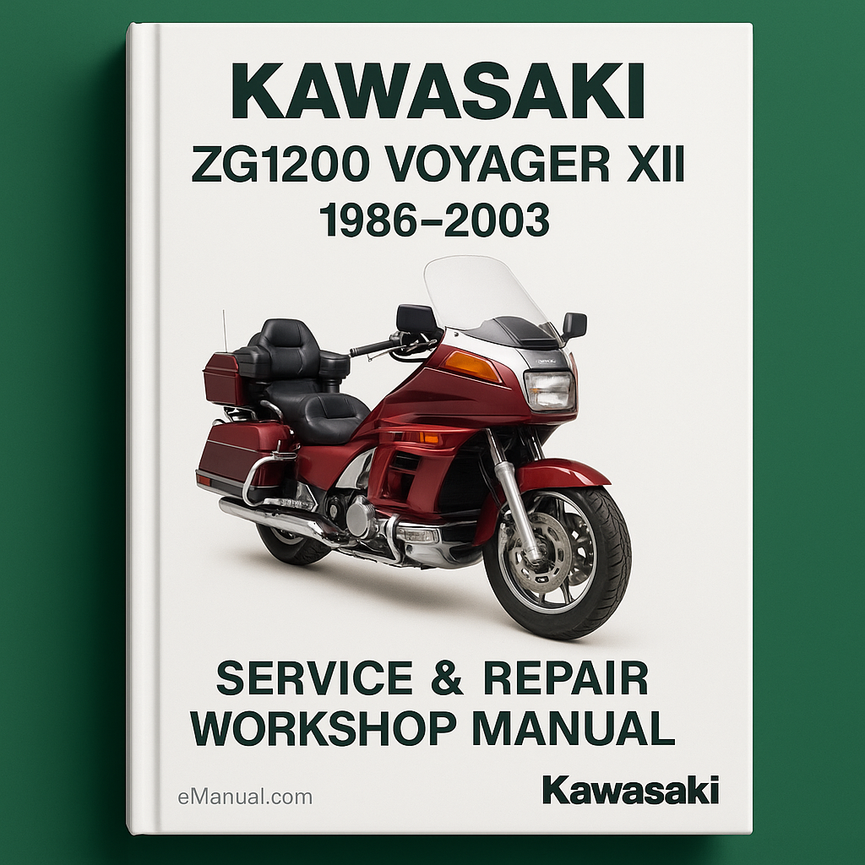 Kawasaki ZG1200 ZG 1200 Voyager XII 1986-2003 Service Repair Workshop Manual