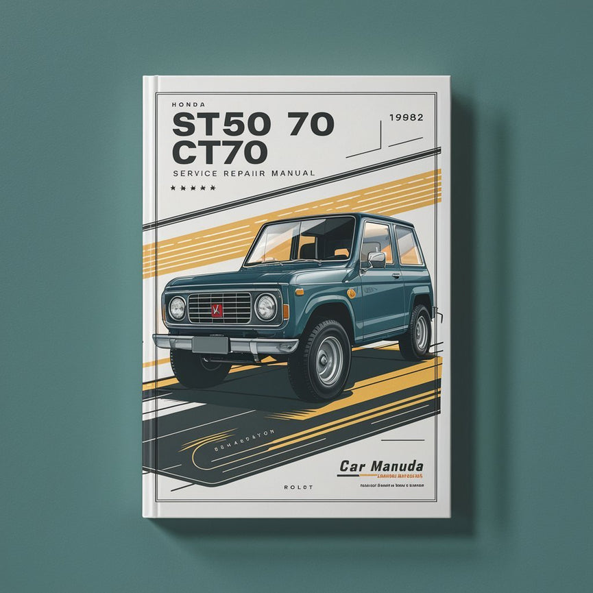 Manual de servicio y reparación de HONDA ST50 70 CT70 1969-82