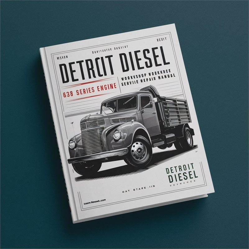 Detroit Diesel 638 Series Engine Service Repair Workshop Manual PDF