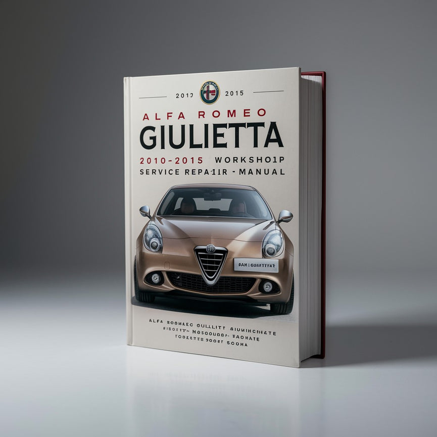 Alfa Romeo Giulietta 2010-2015 Manual de taller de reparación de servicio