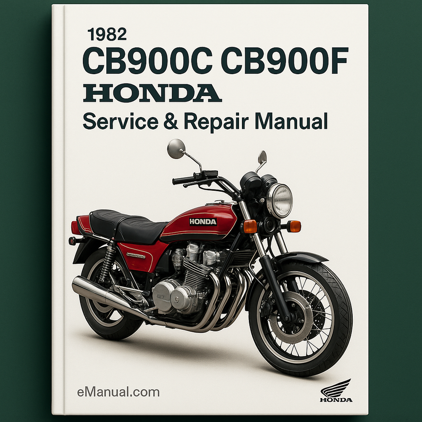 CB900C CB900F 1982 HONDA Service Repair Manual