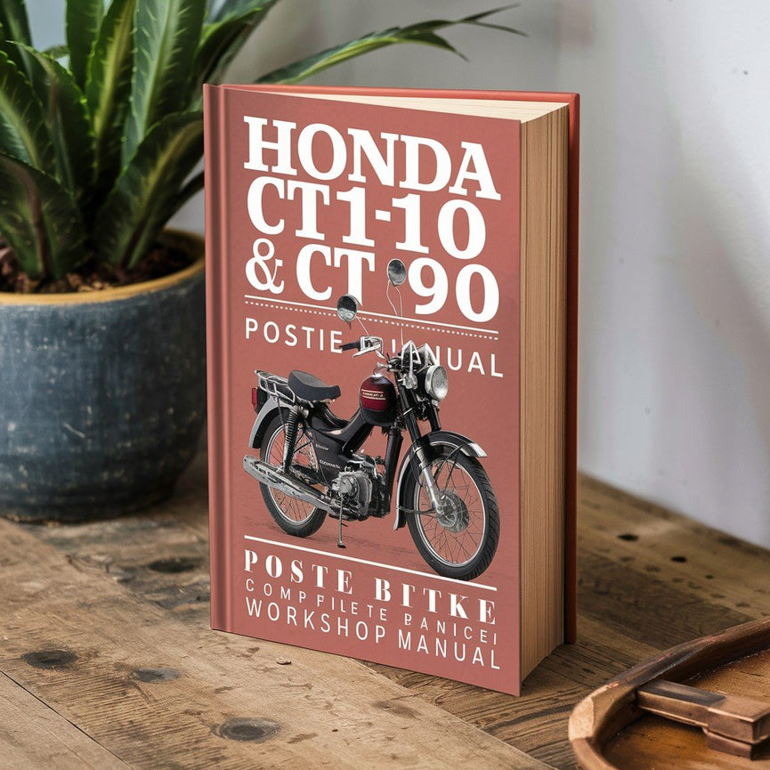 Honda CT110 & CT90 Postie Bike Complete Workshop Manual