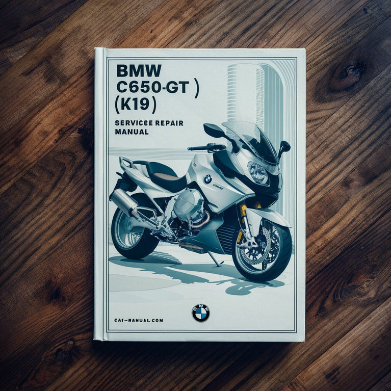 BMW C650GT (K19) 2012-2013 Service Repair Manual