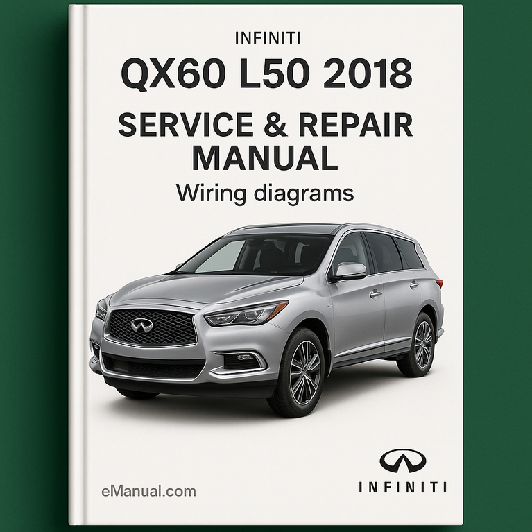 Infiniti QX60 L50 2018 Service-Reparaturhandbuch Schaltpläne