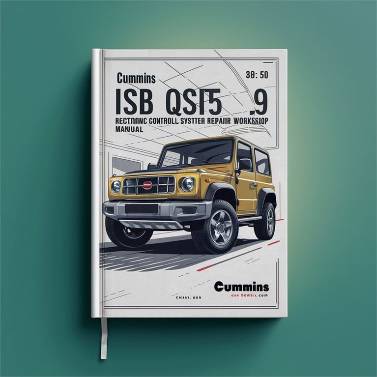 Cummins ISB / Isbe QSB Series Qsb5.9 Electronic Controll System Service Repair Workshop Manual PDF