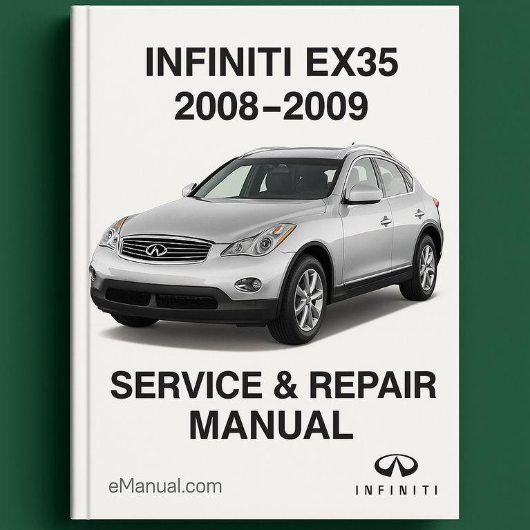 INFINITI EX35 2008-2009 Service-Reparaturhandbuch