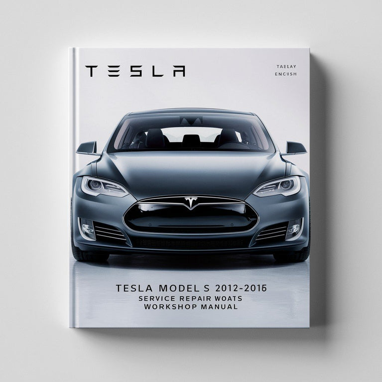 Manual de taller de servicio y reparación del Tesla Model S 2012-2016