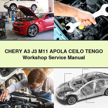 Manual de reparación y servicio del taller CHERY A3 J3 M11 APOLA CEILO TENGO