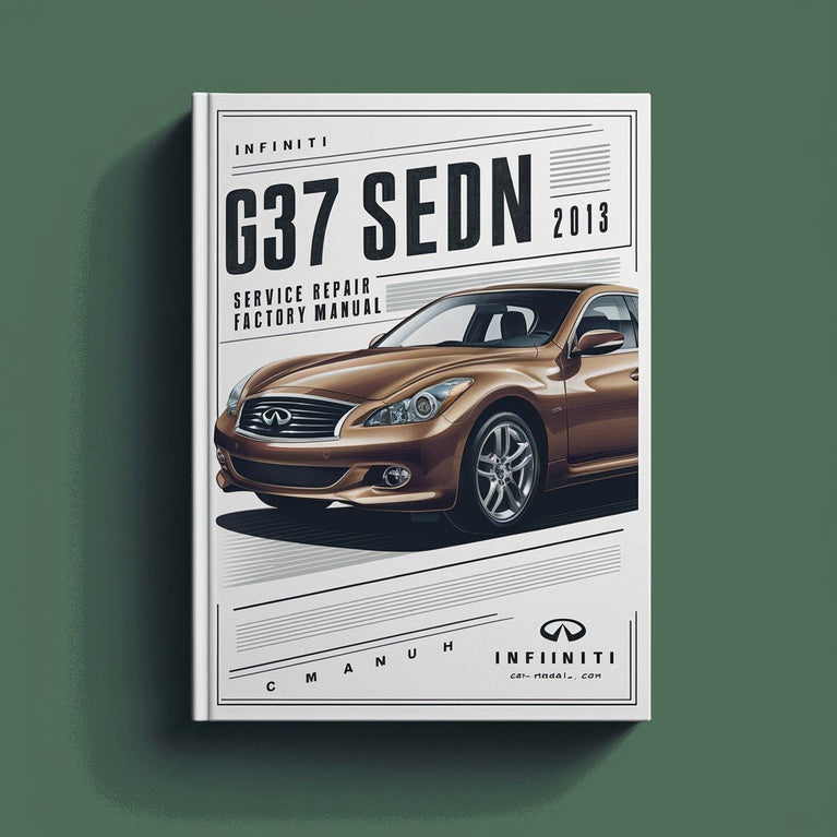 Infiniti G37 Limousine 2013 Service- und Reparaturhandbuch vom Hersteller