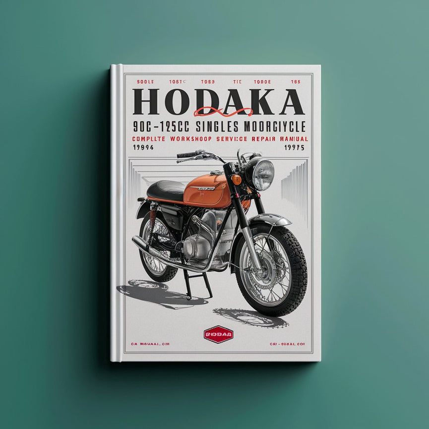 Hodaka 90ccm-125ccm Singles Motorrad Komplette Werkstatt-Service-Reparaturanleitung 1964 1965 1966 1967 1968 1969 1970 1971 1972 1973 1974 1975