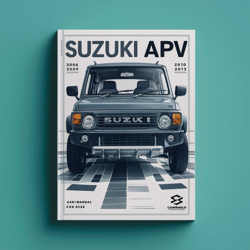 Suzuki APV 2004 2005 2006 2007 2008 2009 2010 2011 2012 Service Repair Workshop Manual