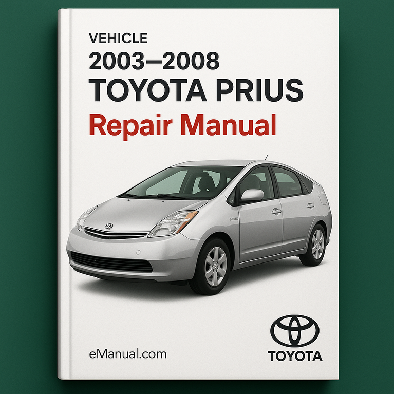 2003-2008 TOYOTA PRIUS Repair Manual
