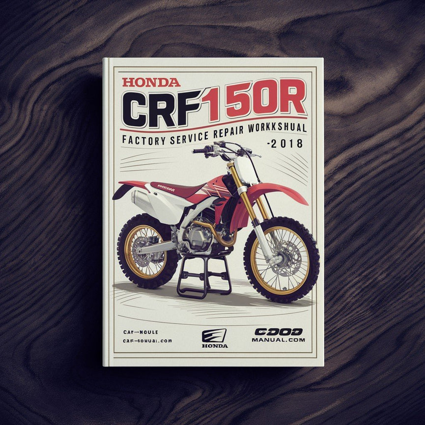 Manual de taller y reparación de fábrica de la motocicleta Honda CRF150R CRF150RB 2007-2018