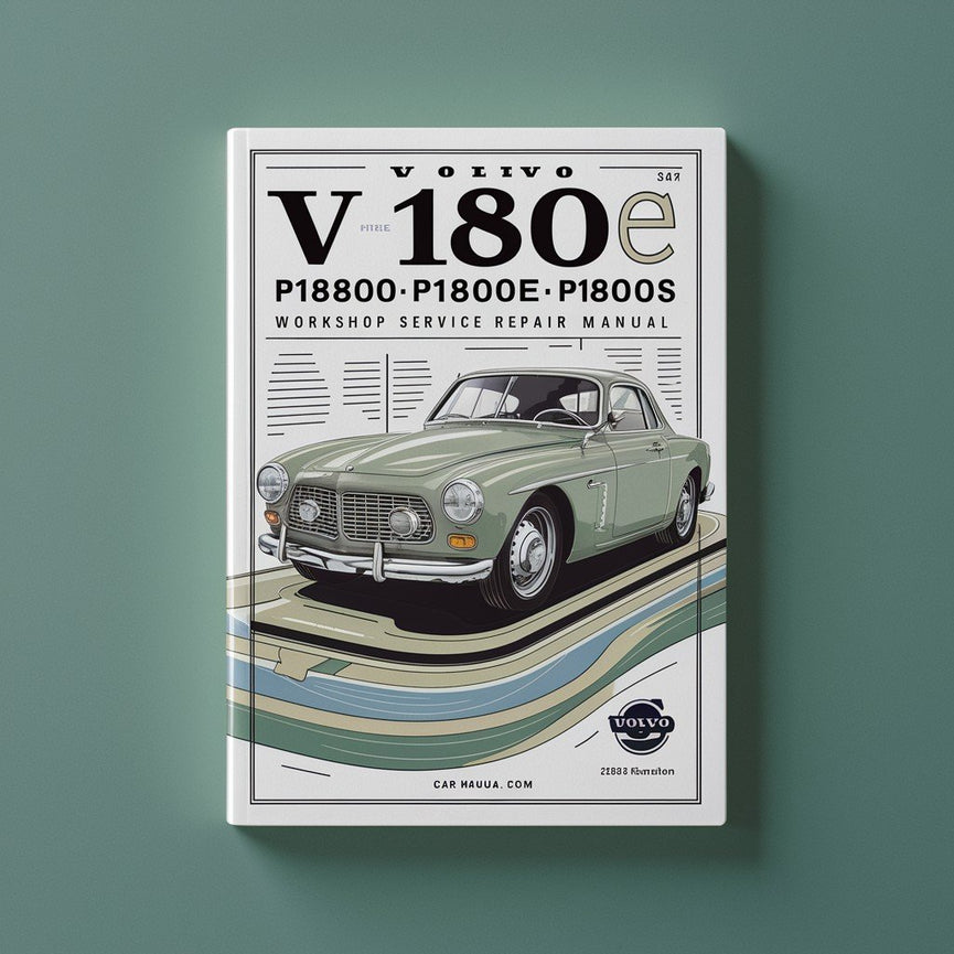 Manual de reparación y servicio del taller VOLVO P1800 P1800E P1800S