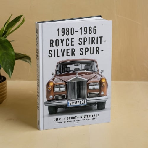 1980-1986 ROLLS ROYCE Spirit Plateado-Plata Spur-Corniche