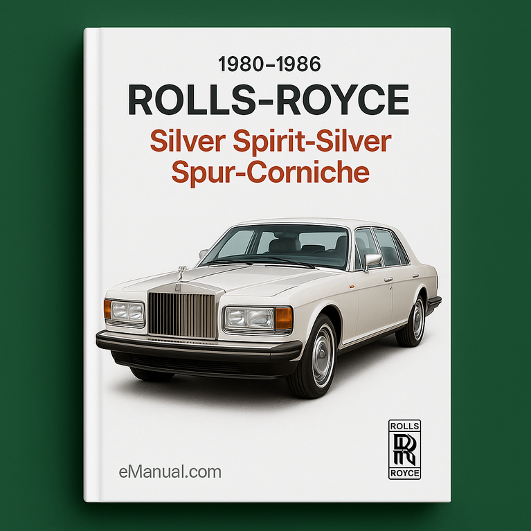 1980-1986 ROLLS ROYCE Silver Spirit-Silver Spur-Corniche