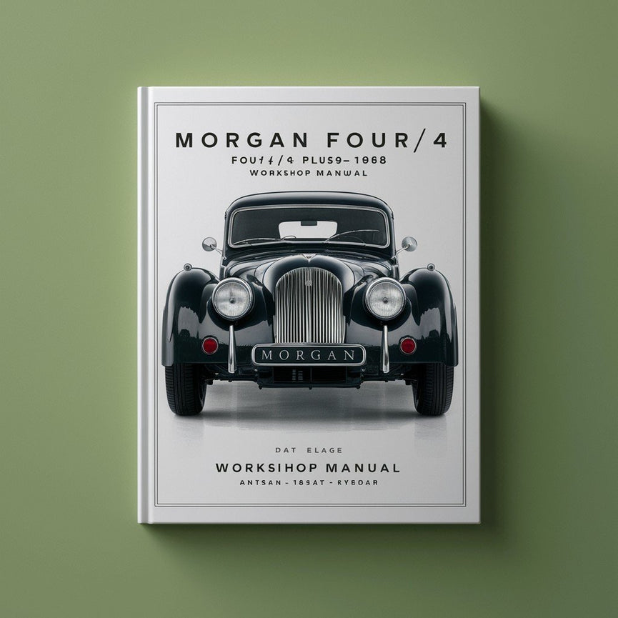 Manual de taller de MORGAN Four/4 y Plus/4 1936-1968