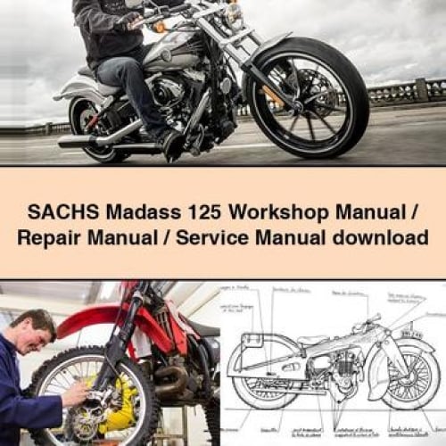 Descargar Manual de taller/Manual de reparación/Manual de servicio de SACHS Madass 125