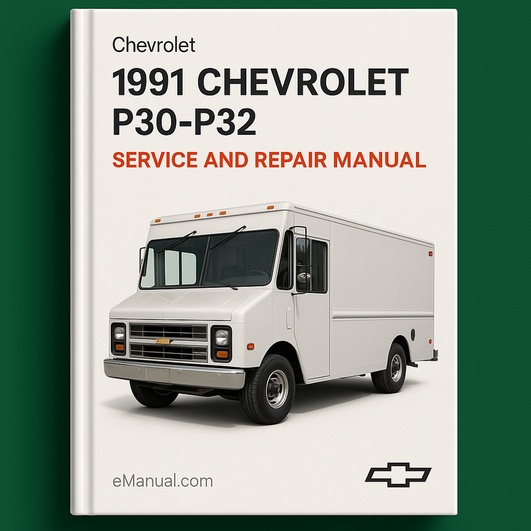 1991 Chevrolet P30-P32 Service- und Reparaturhandbuch