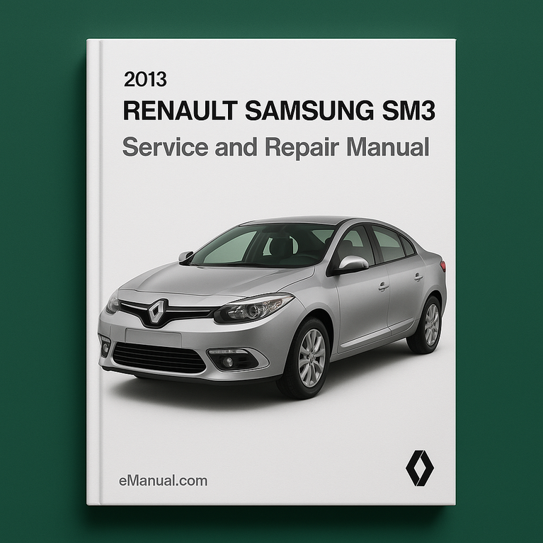 2013 Renault SAMSUNG SM3 Service and Repair Manual