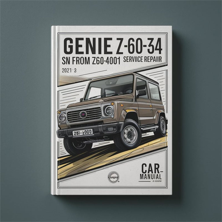 Genie Z-60/34 SN From Z60-4001 Service Repair Workshop Manual PDF