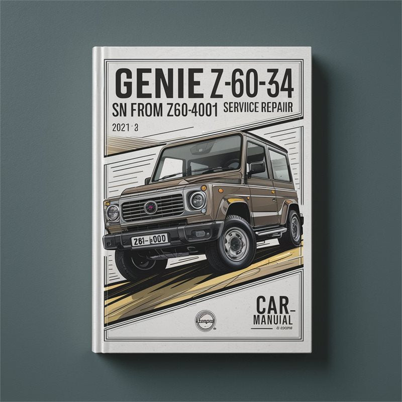 Genie Z-60/34 SN From Z60-4001 Service Repair Workshop Manual PDF