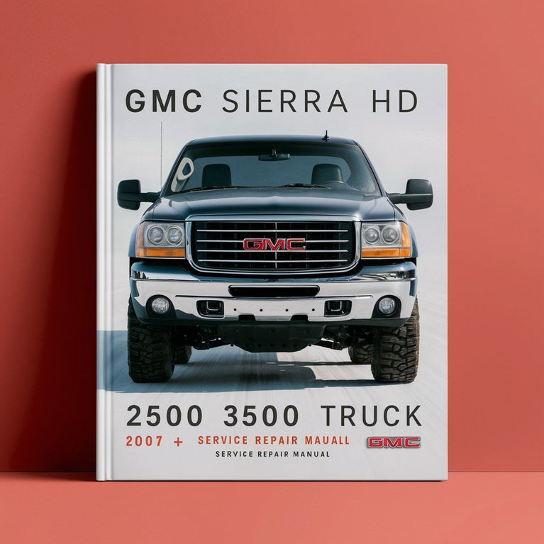 Manual de servicio y reparación de camionetas GMC Sierra Hd 2500 3500 2007-2009