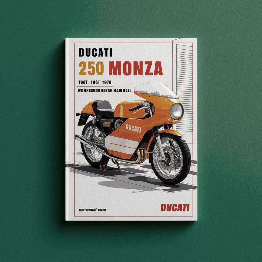 Ducati 250 Monza 1967 1968 1969 1970 Werkstatt-Service-Reparaturhandbuch