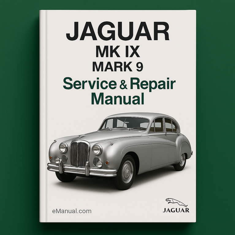 Manual de servicio y reparación del JAGUAR MK IX MARK 9