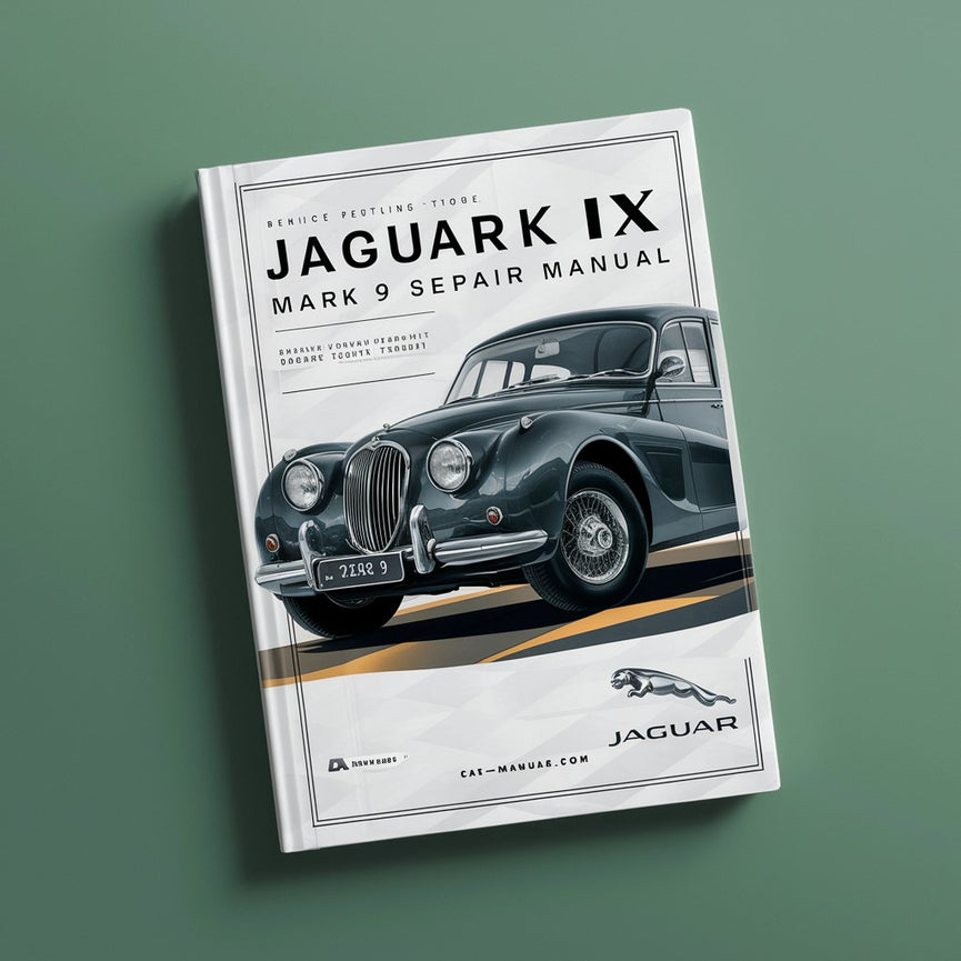 Manual de servicio y reparación del JAGUAR MK IX MARK 9