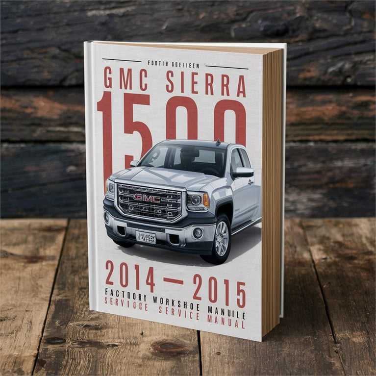 GMC Sierra 1500 2014-2015 Factory Workshop Service Manual PDF