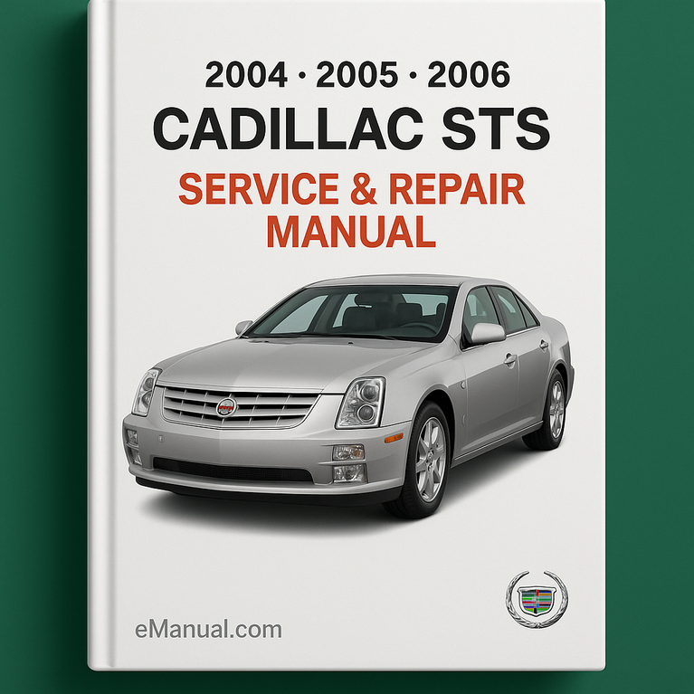 Cadillac STS Service Repair Manual 2004 2005 2006