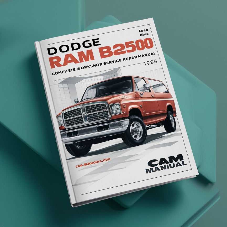 Dodge Ram Van B2500 Komplettes Werkstatt-Service-Reparaturhandbuch 1996