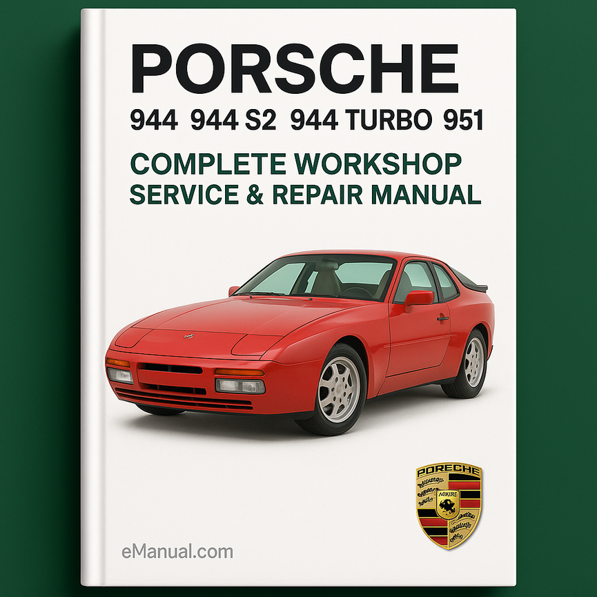 Porsche 944 944 S2 944 Turbo S 951 Complete Workshop Service Repair Manual 1982 1983 1984 1985 1986 1987 1988 1989 1990 1991