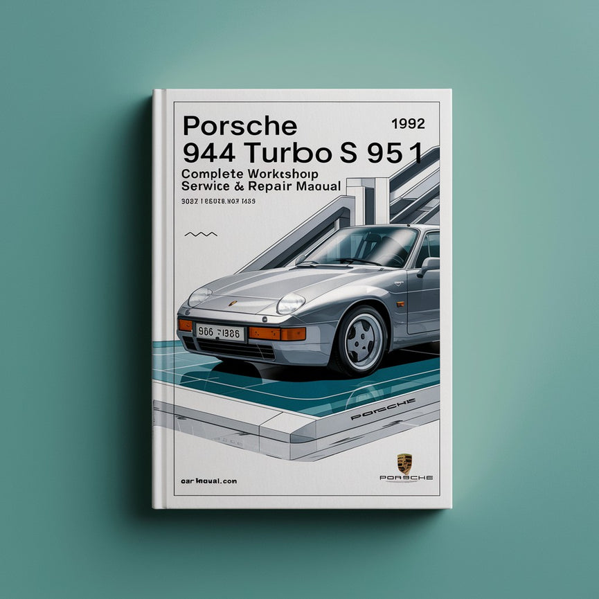 Porsche 944 944 S2 944 Turbo S 951 Komplettes Werkstatt-Service-Reparaturhandbuch 1982 1983 1984 1985 1986 1987 1988 1989 1990 1991