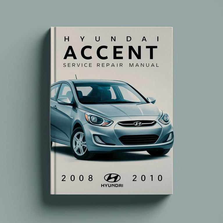 Manual de servicio y reparación del Hyundai Accent 2008-2010