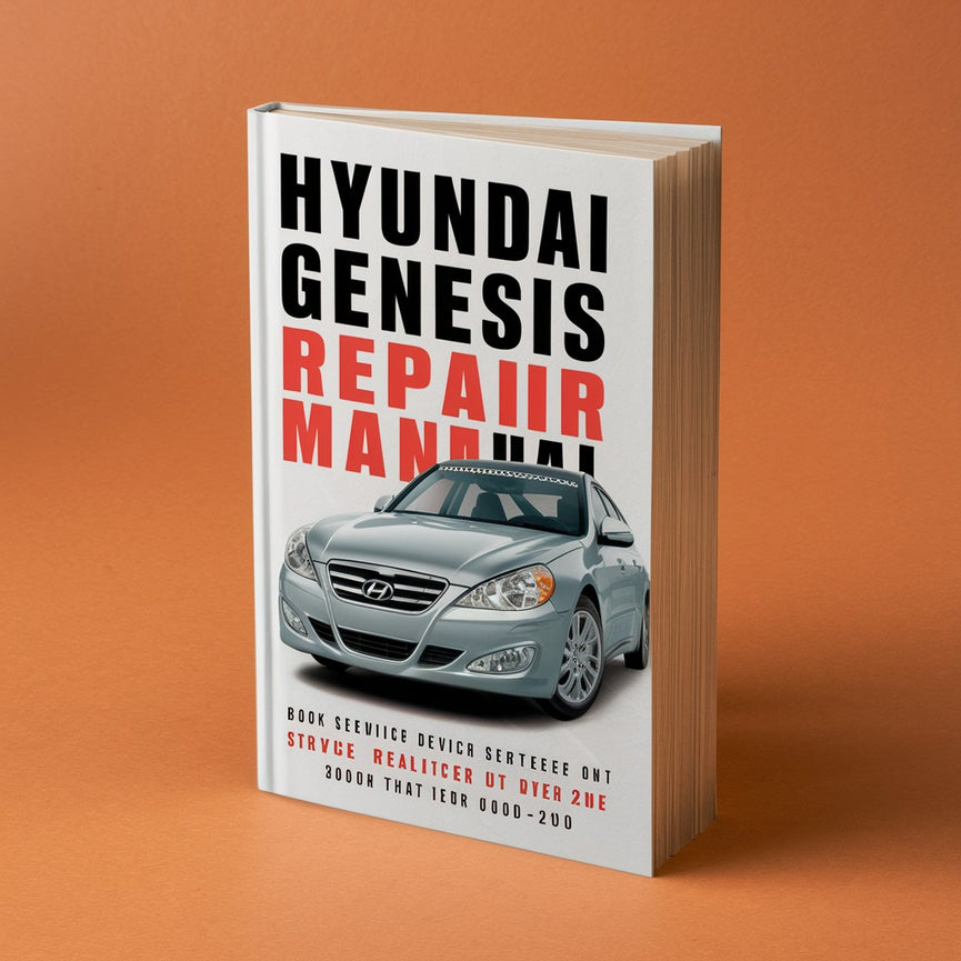 Manual de servicio y reparación del Hyundai Genesis 2009-2010