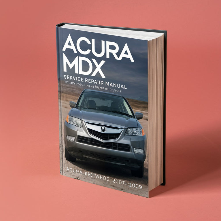 Manual de servicio y reparación del Acura MDX 2007-2009