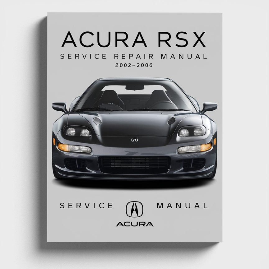 Manual de servicio y reparación del Acura RSX 2002-2006