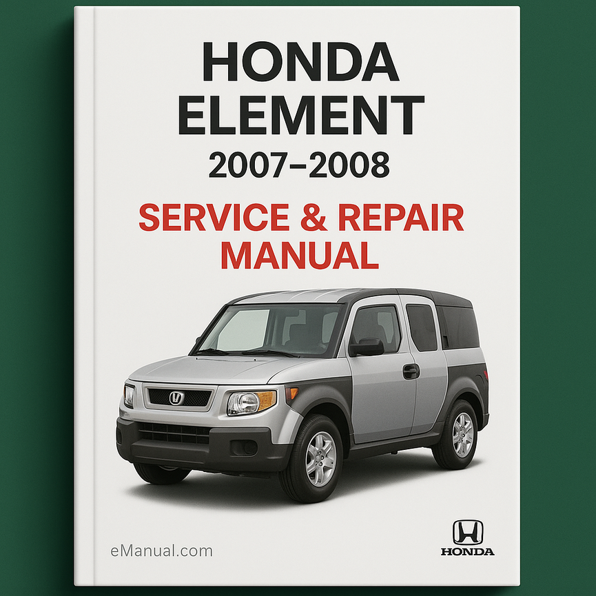 Honda Element Service Repair Manual 2007-2008