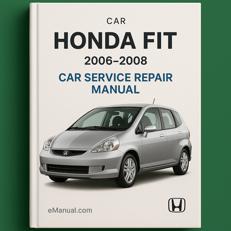 Honda Fit Service Repair Manual 2006-2008