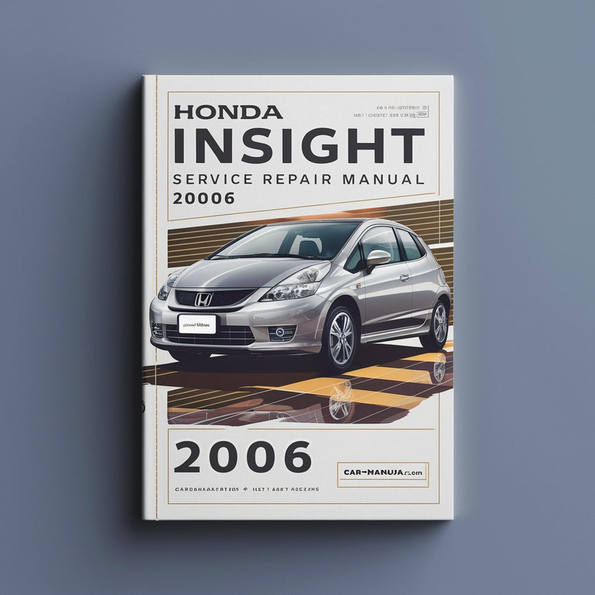 Manual de servicio y reparación del Honda Insight 2000-2006