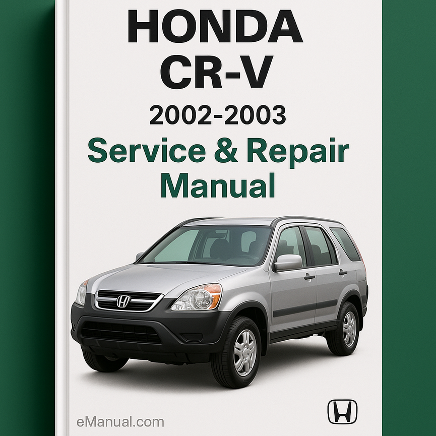 Manual de servicio y reparación del Honda CR-V 2002-2003