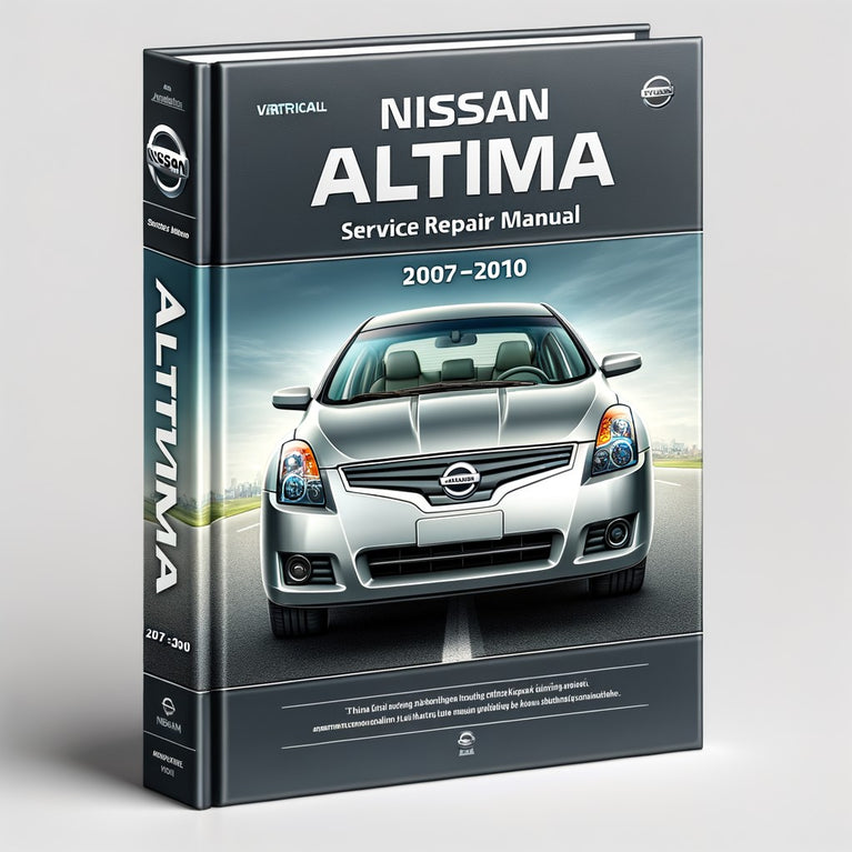 Manual de servicio y reparación del Nissan Altima Hybrid 2007-2010